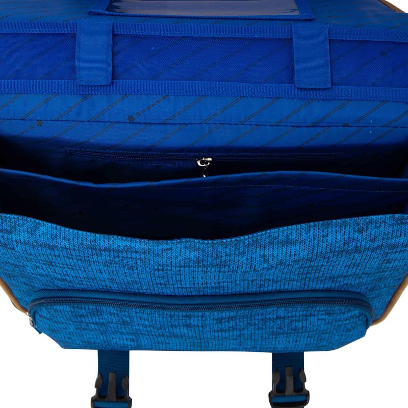 Cartable scolaire Basic boy 38 cm Bleu