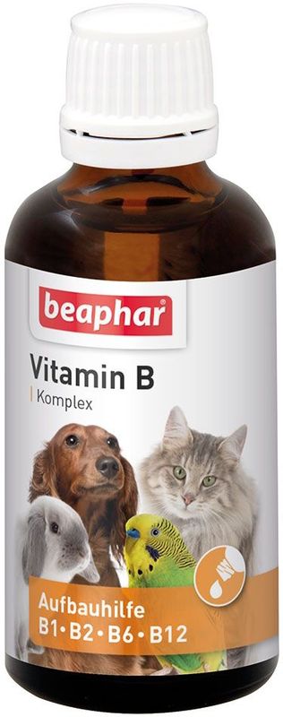 beaphar - Vitamine B Complex - Voedingssupplement - 50ml - Voor Huisdieren