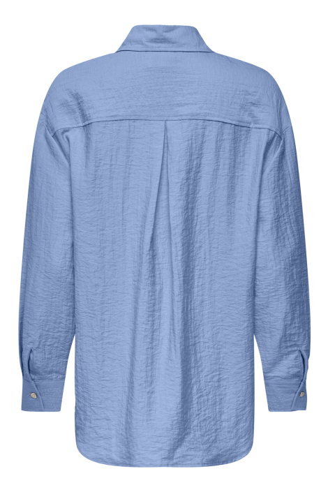 Only blauwe dames blouse