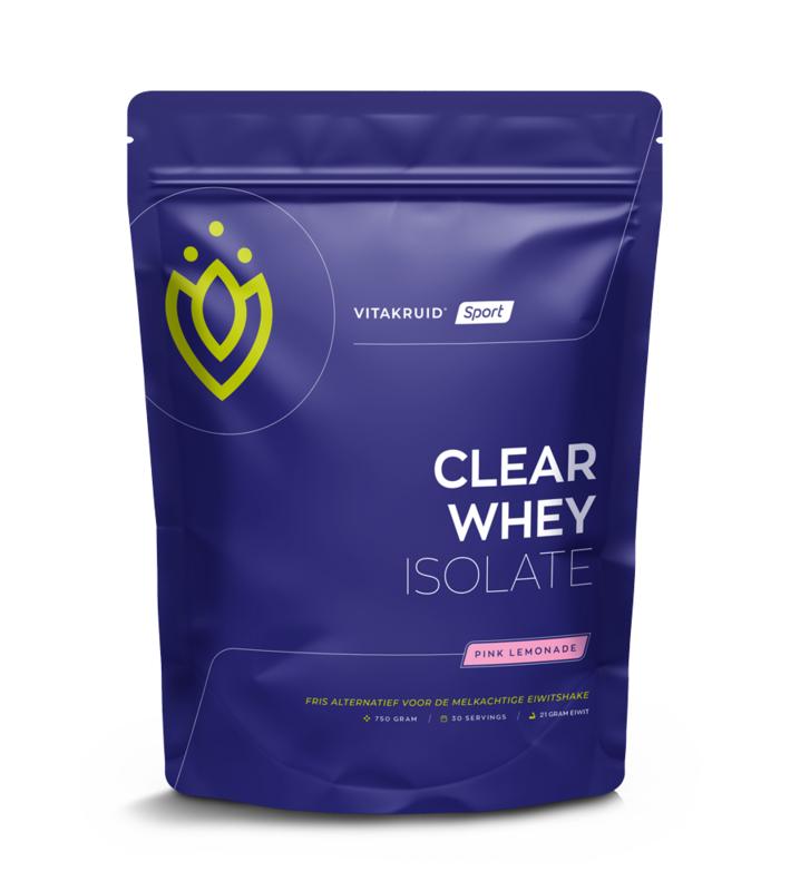 Vitakruid Clear Whey Isolate – Pink Lemonade (750 gr)