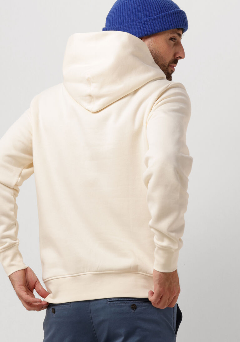 TOMMY HILFIGER beige tommy hilfiger trui flag logo hoody