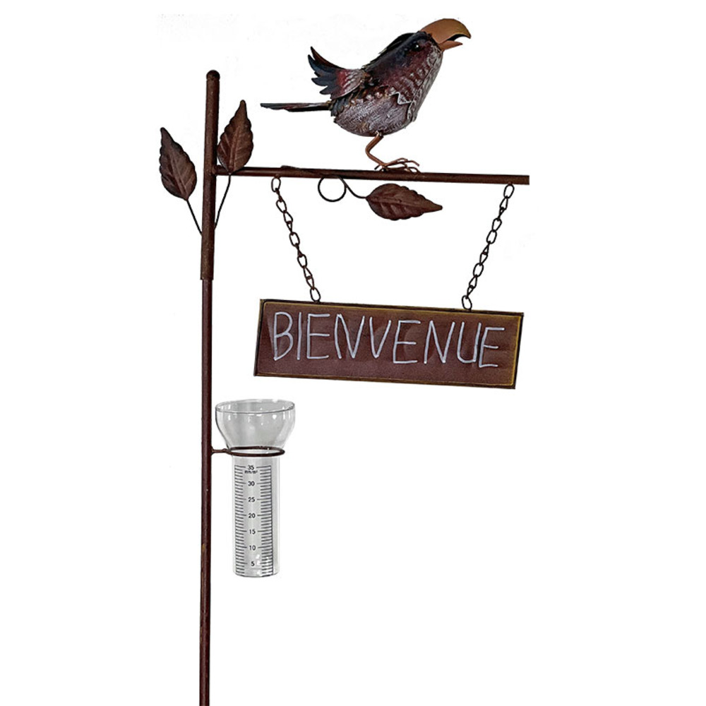Pluviomètre oiseau 