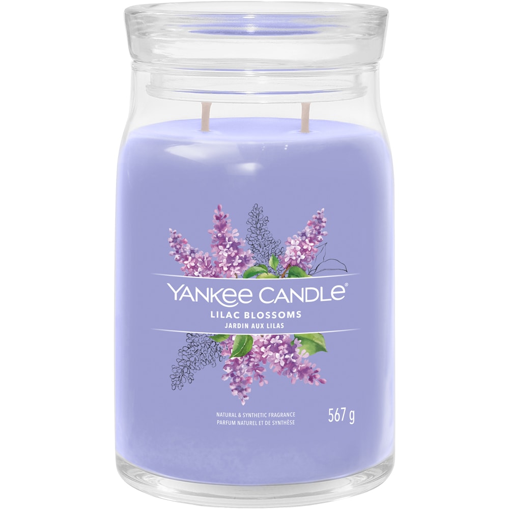 Bougie jarre - Jardin aux lilas - Grand modèle  - 567 g
