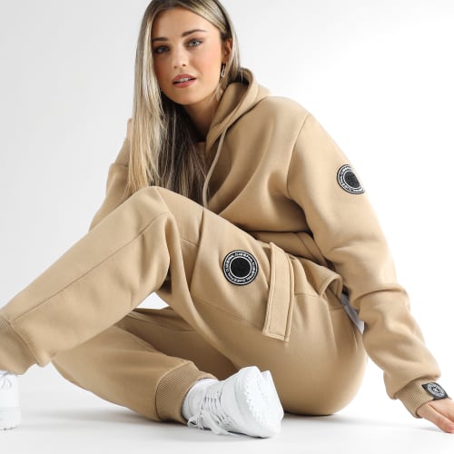 Sweat Capuche Femme Premium 1094 Beige