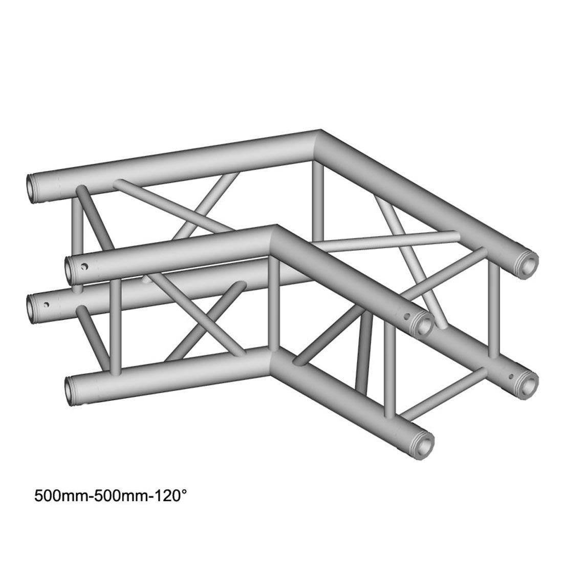 Duratruss DT 34 C22-L120 120 graden hoek 50cm
