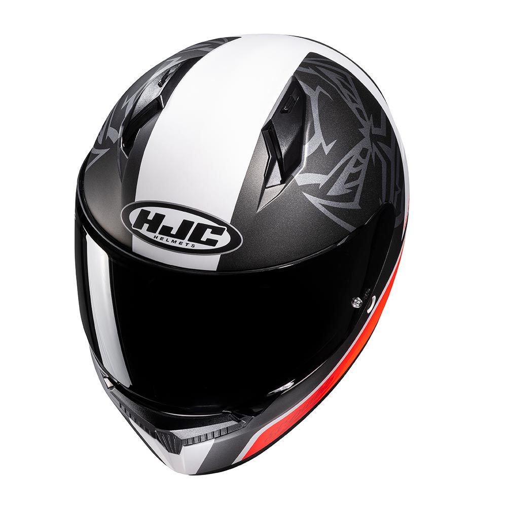 HJC - Casque C10 Fabio Quartararo 20 MC1SF / Noir / Blanc / Orange / Mat