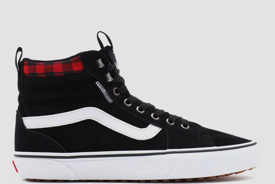 VANS Filmore Hi Guard sneakers zwart wit rood