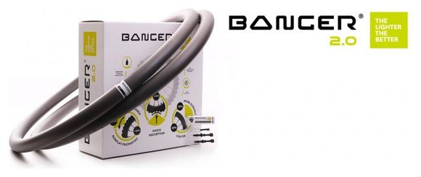 Paire de Mousses Anti-Pincement Mr Wolf Banger 2.0 26'' Noir