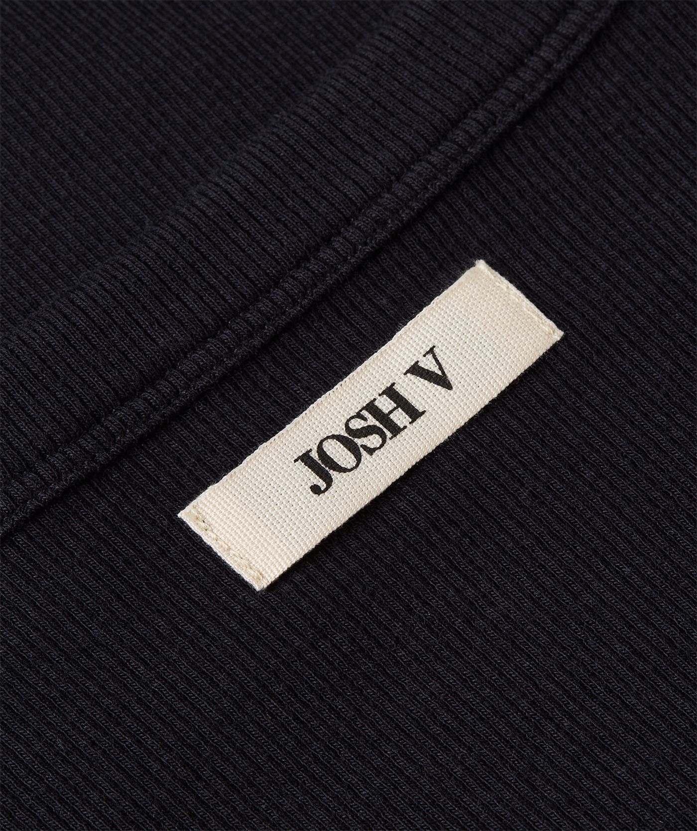 JV-DIEDA fitted top met logo - black