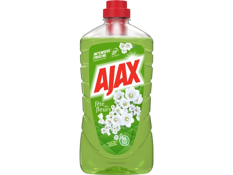 Ajax Allzweckreiniger Fête des fleurs Weisse Blumen 1 l Effektiver Allzweckreiniger mit frischem Duft