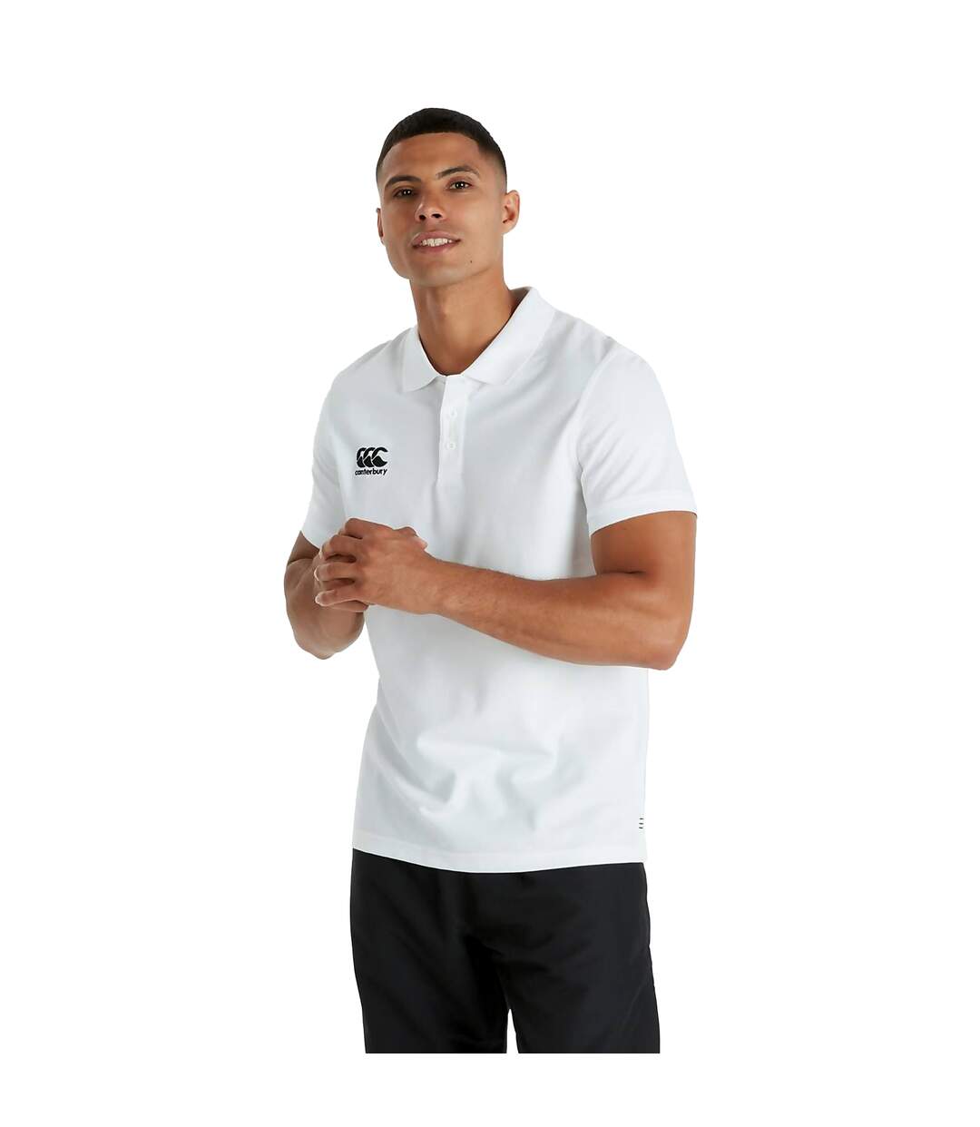 Canterbury - Polo CLUB DRY - Homme (Blanc) - UTPC4376
