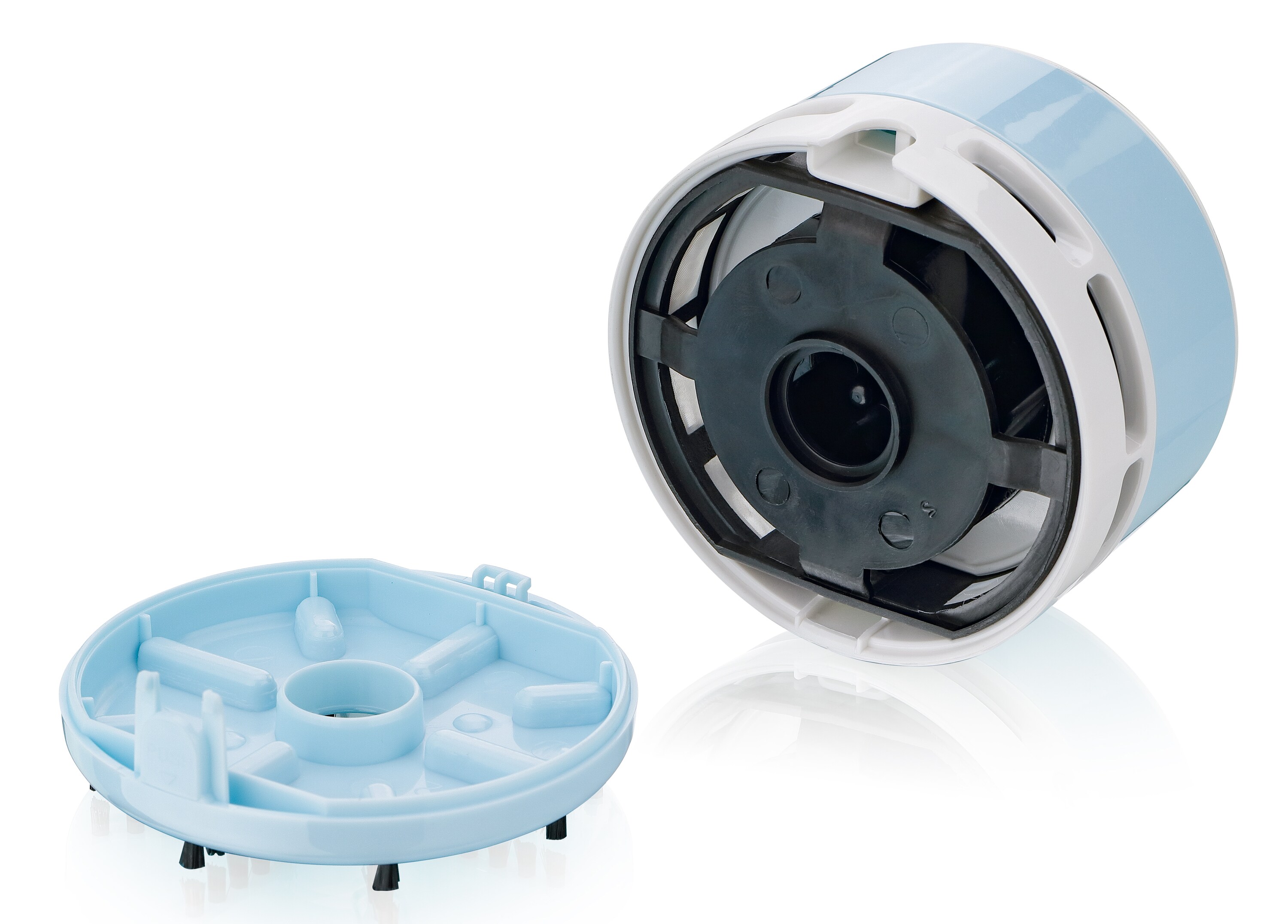 Peach Mini Tisch Staubsauger PA105 pastellblau