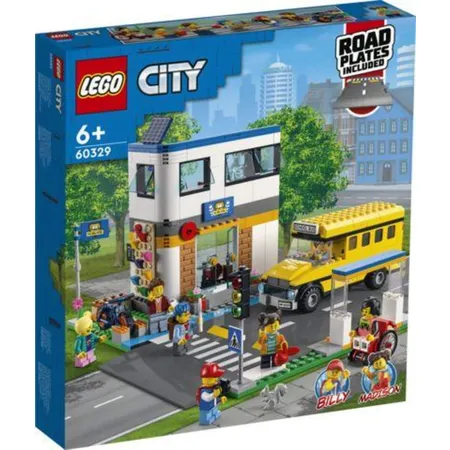 LEGO® City Community 60329 Schule mit Schulbus