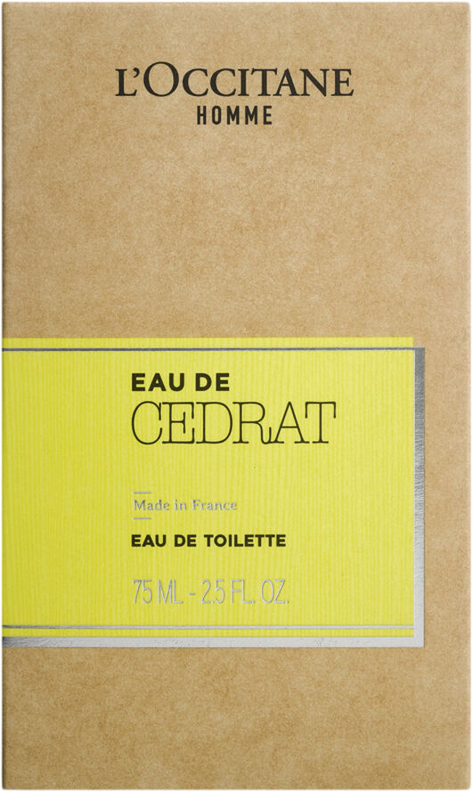 L'Occitane Cedrat Eau de Toilette 75 ml.