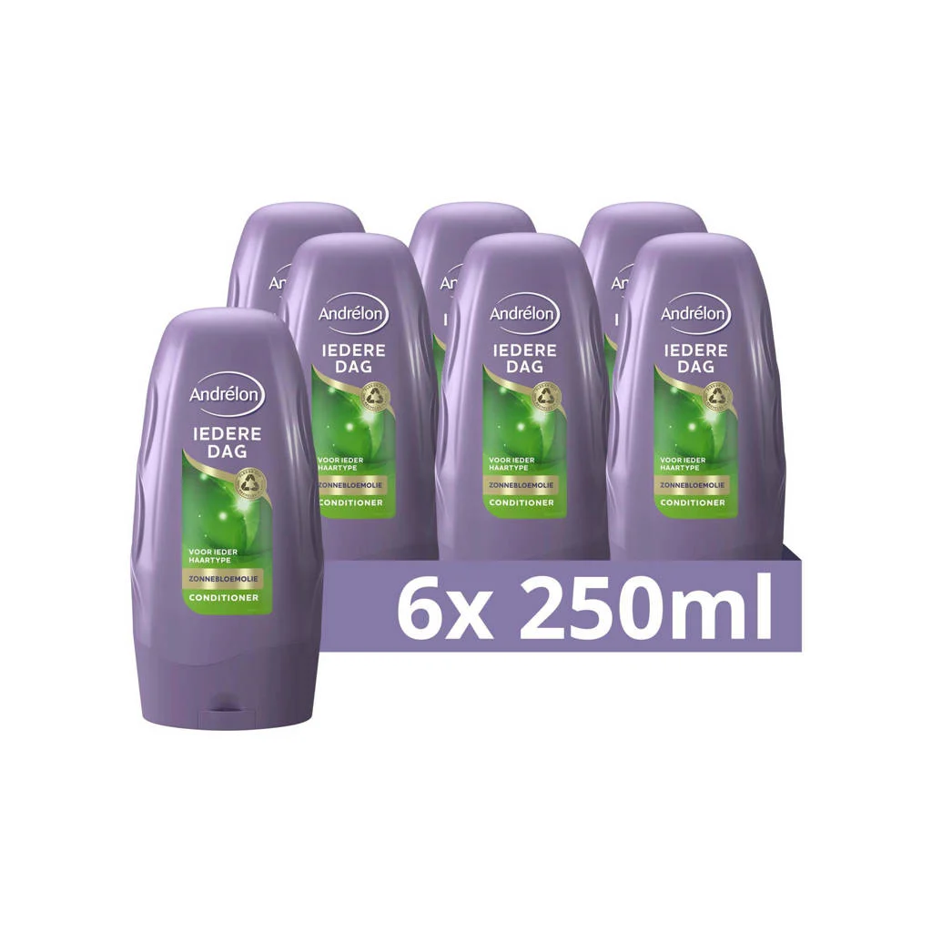 AanraderIedere Dag conditioner - 6 x 250 ml