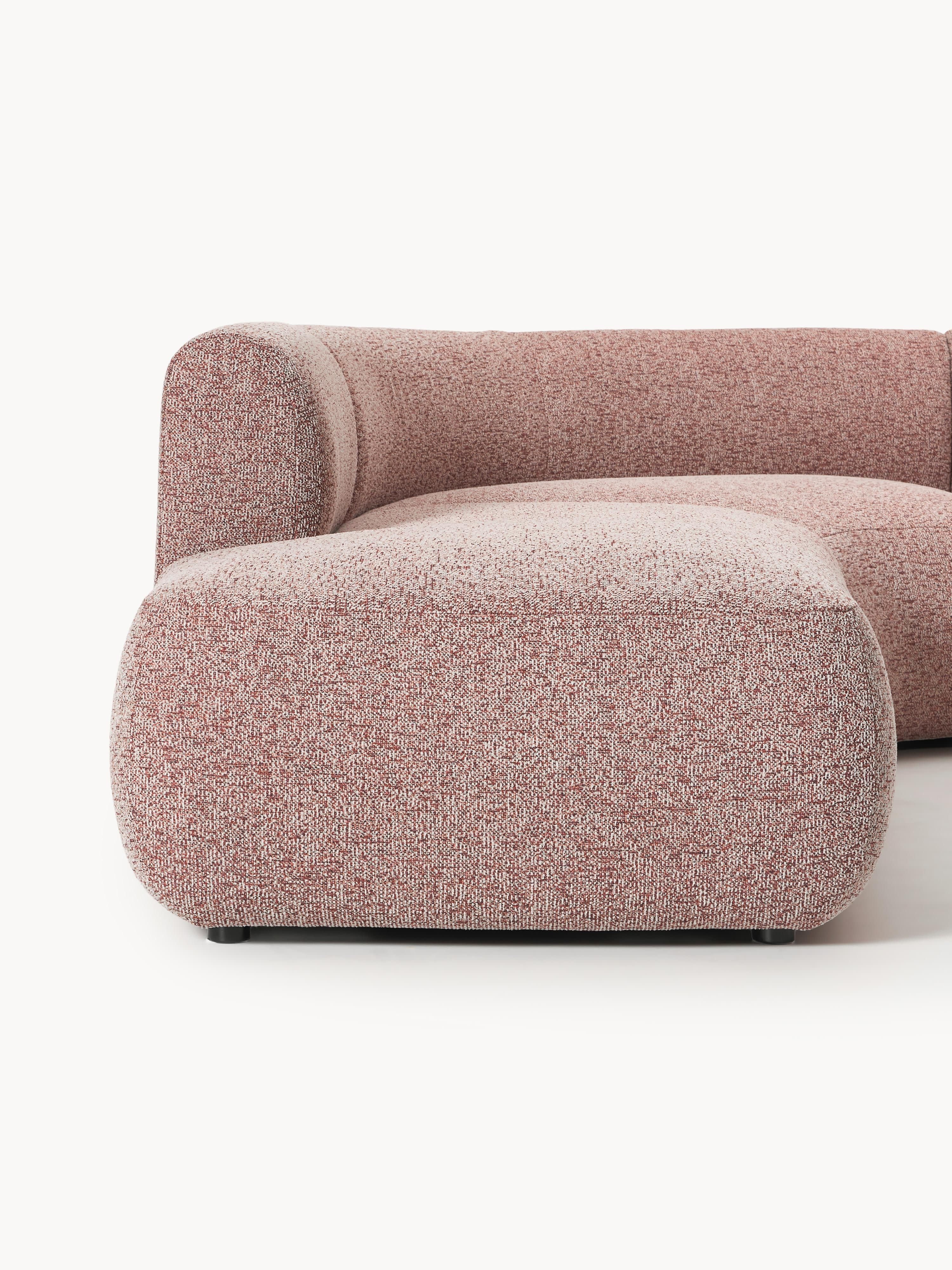 Modulaire bouclé hoekbank Sofia (4-zits)