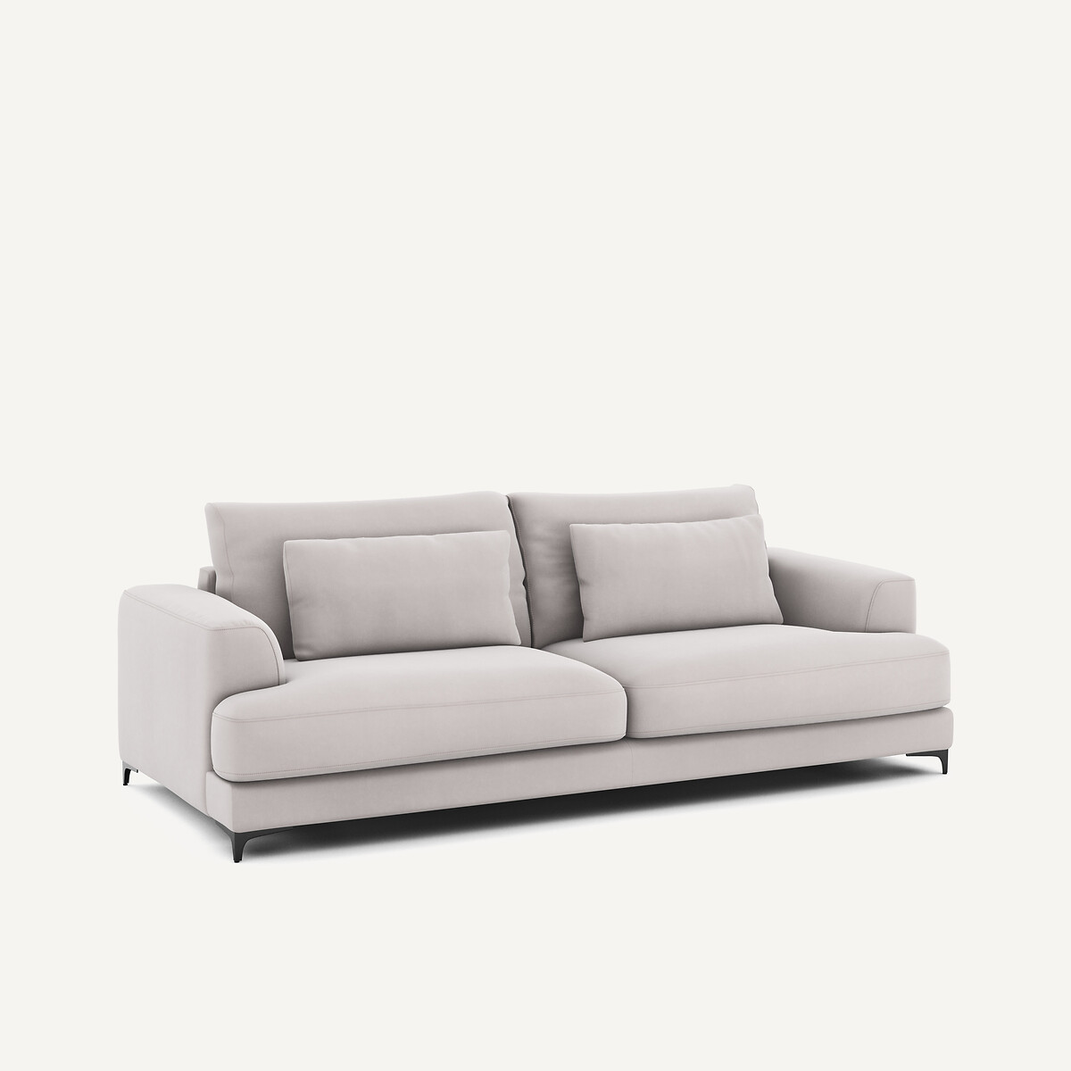 AM.PM<br>Sofá-cama de veludo de 4 lugares, Marsile