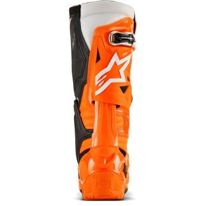 Botte enduro Alpinestars TECH 10 2025 - Orange / Blanc
