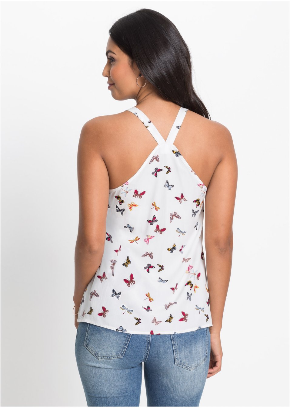 Top-blouse forme trapèze