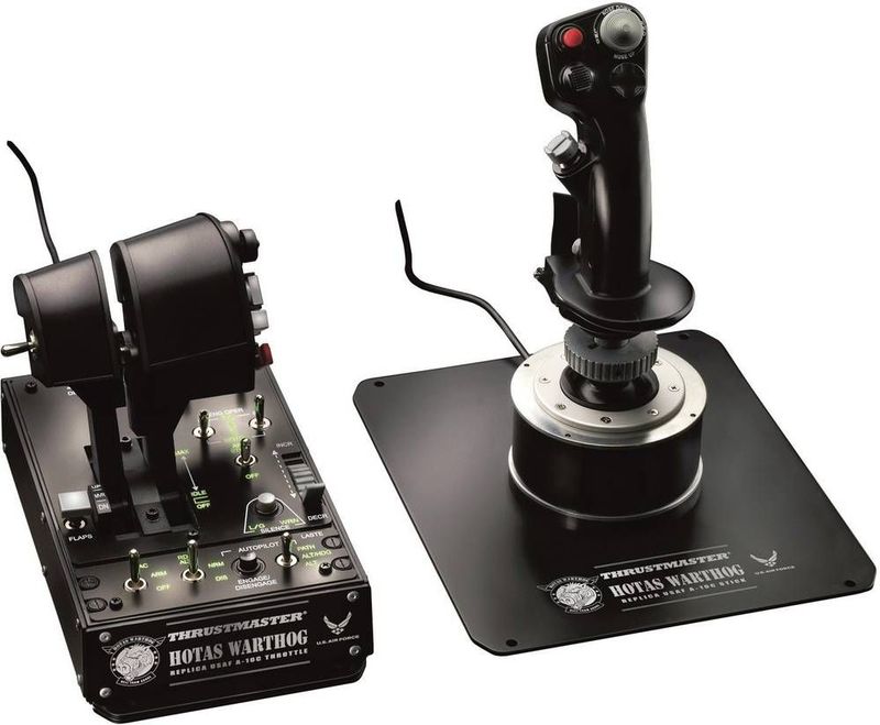 Thrustmaster - Hotas Warthog - Joystick - Exacte Replica van US Air Force A-10C