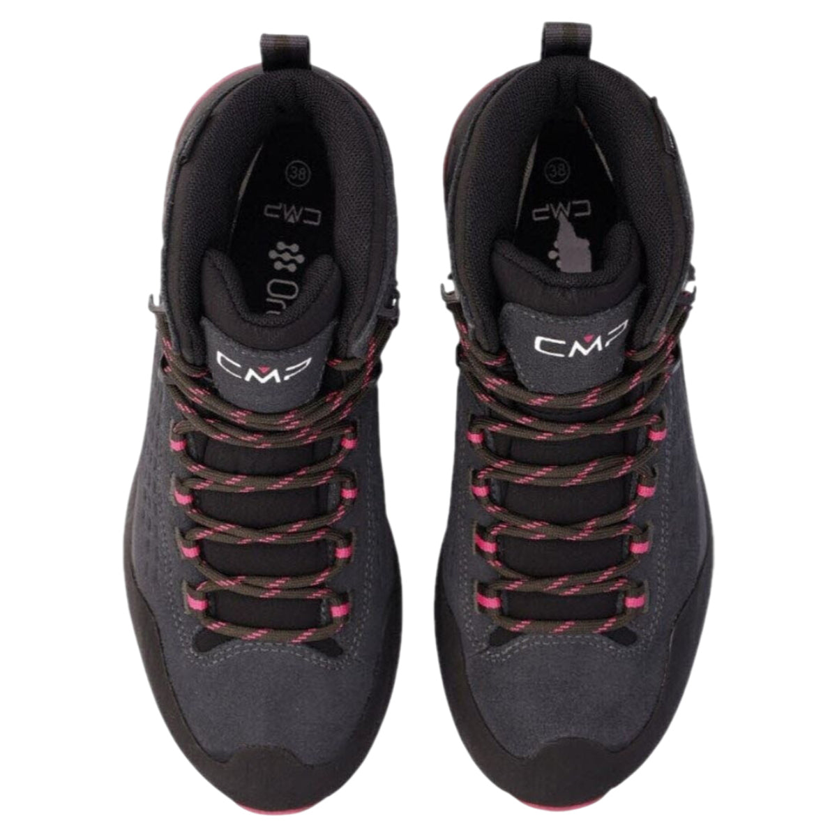 Vertyx Mid Waterproof vandrestøvler, kvinder, grå/lyserød