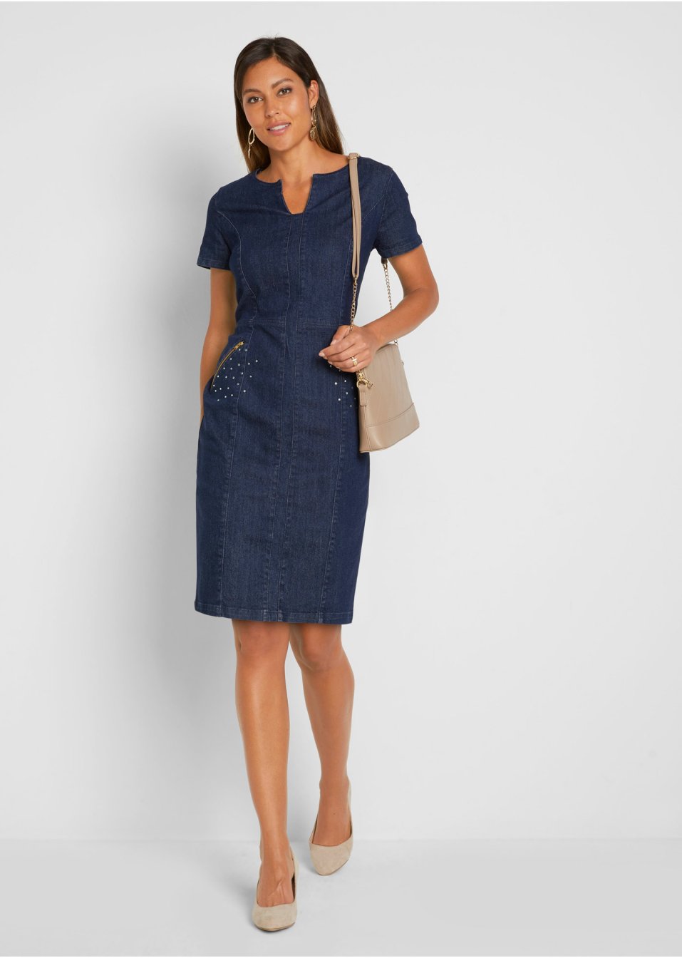 Robe en jean