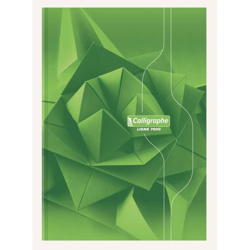 Cahier brochure rembordée rigide 7000 A4 192 pages petits carreaux 70 g - Assortis