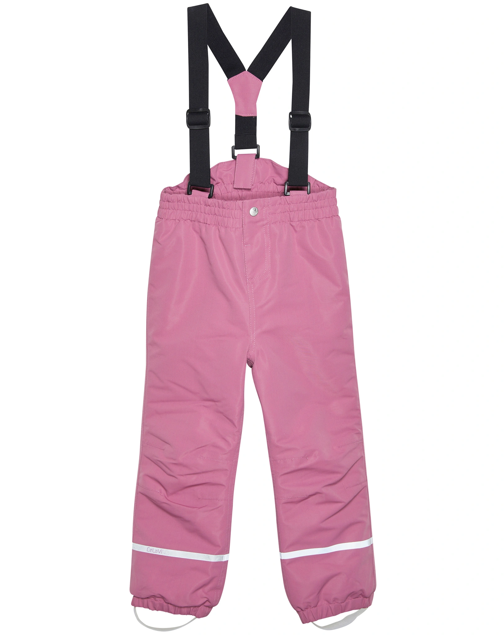 Schneehose GO SOLID mit Hosenträgern in mauve