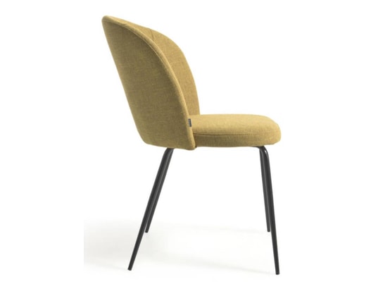 LF - Chaise Lot de 2 C. Anoha moutarde