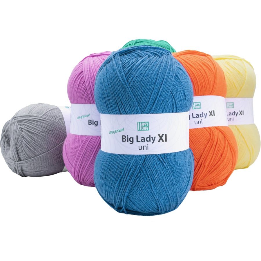 Acrlygarn Lena 4er-Set, 4 x 50 g / Knäuel grün
