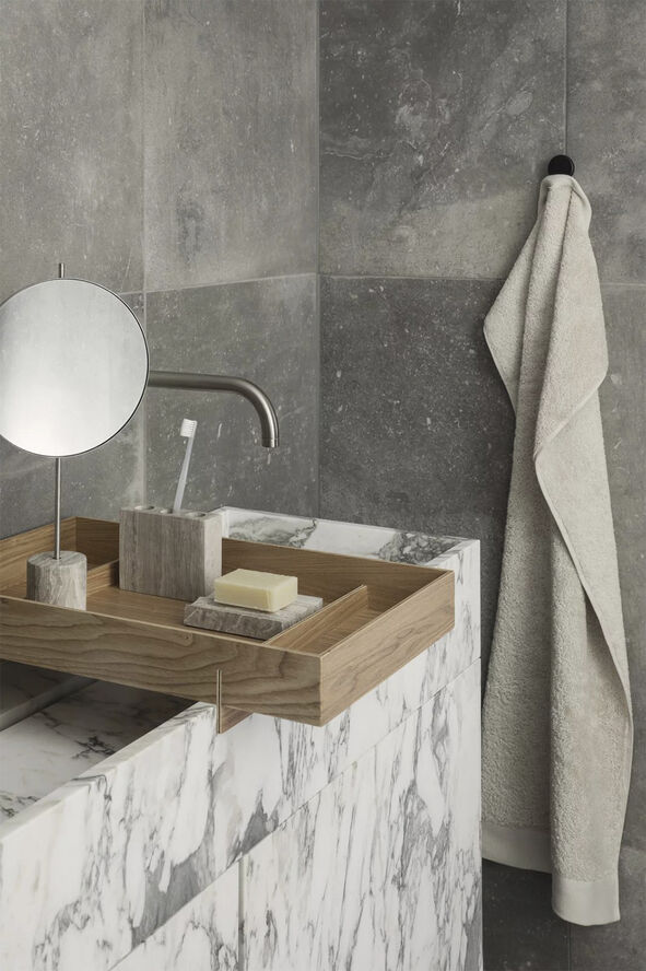 Blomus Marble Vanity Mirror -LAMURA- Mourning Dove Mourning dove