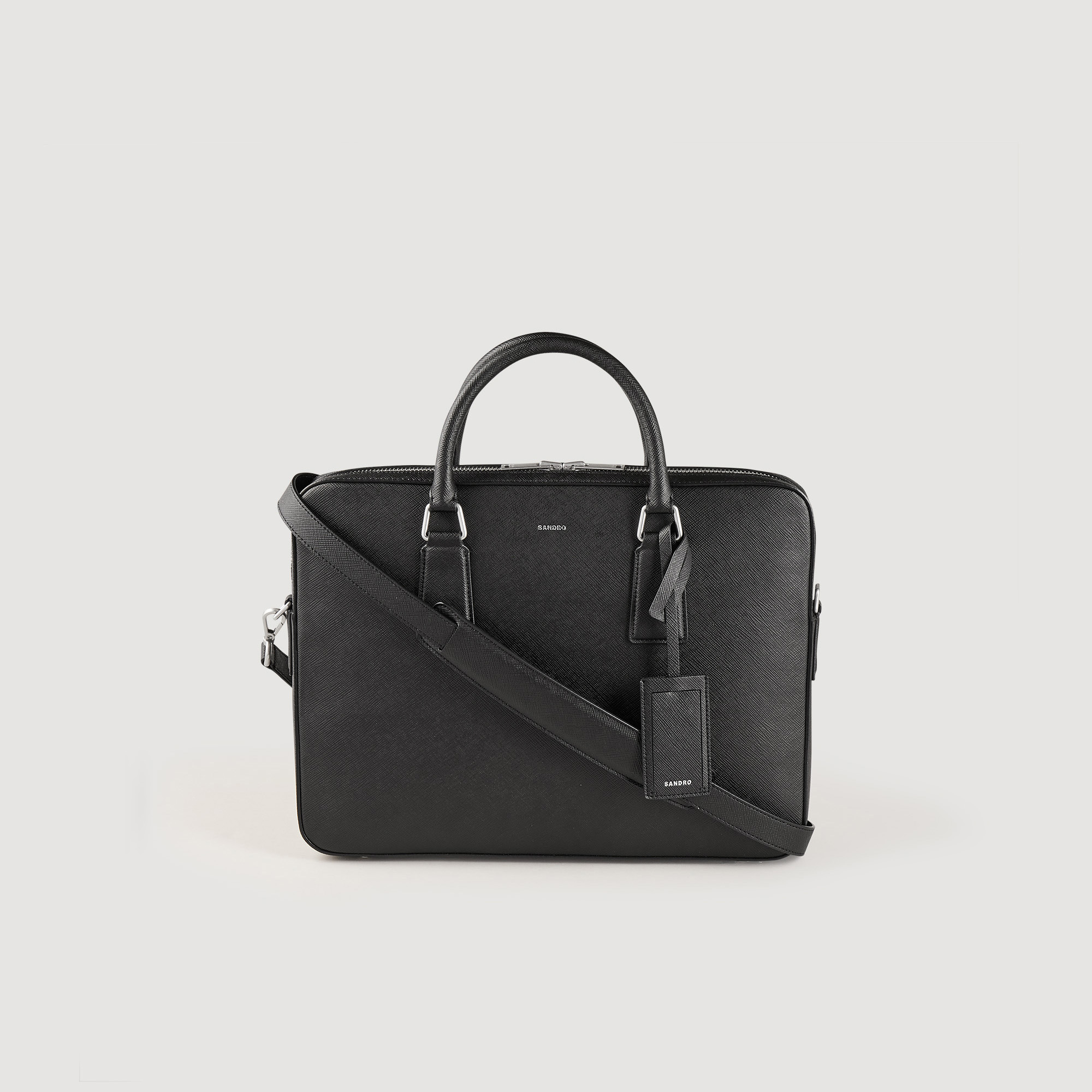 Briefcase en cuir format slim