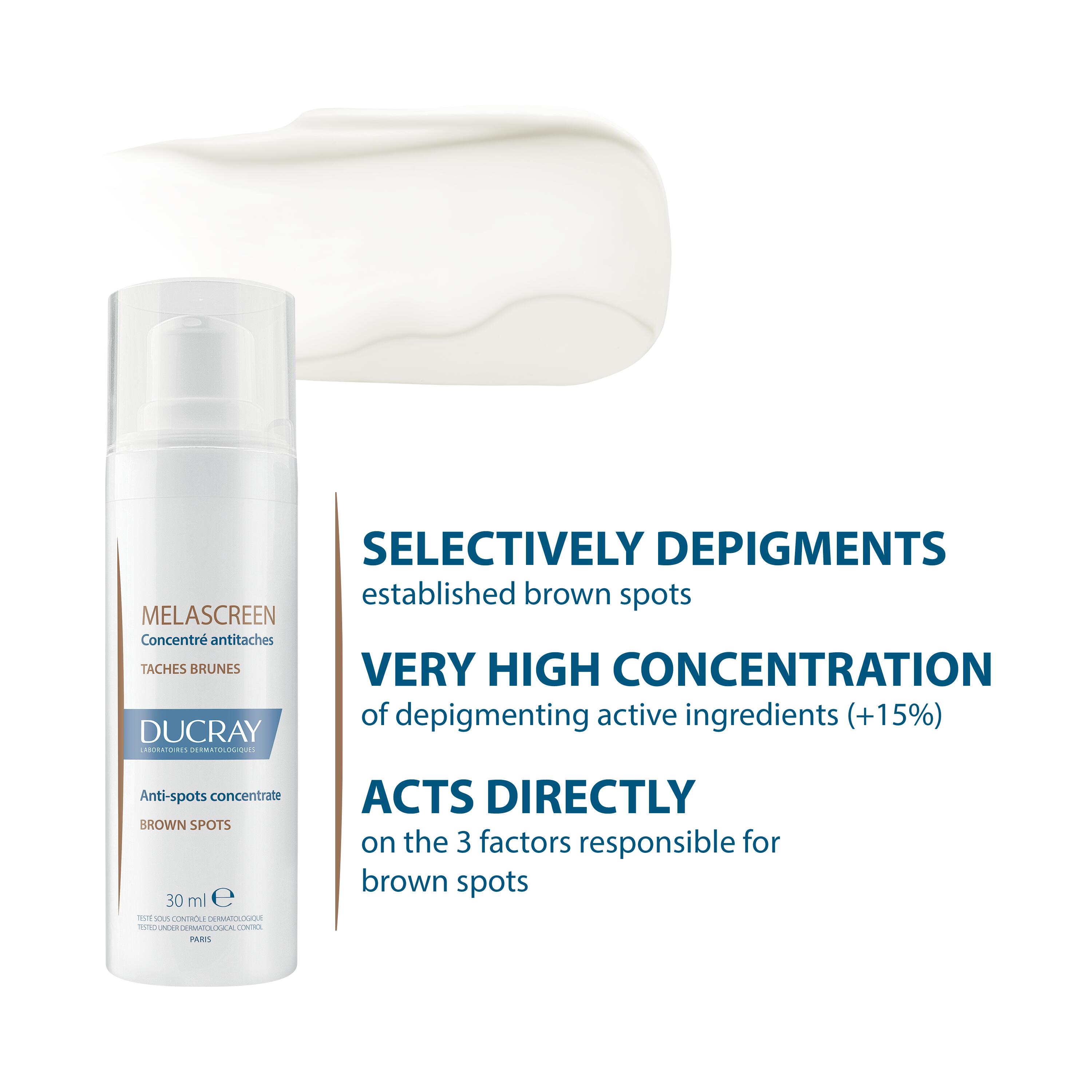 DUCRAY MELASCREEN Anti-Pigmentflecken Konzentrat Konz Fl 30 ml