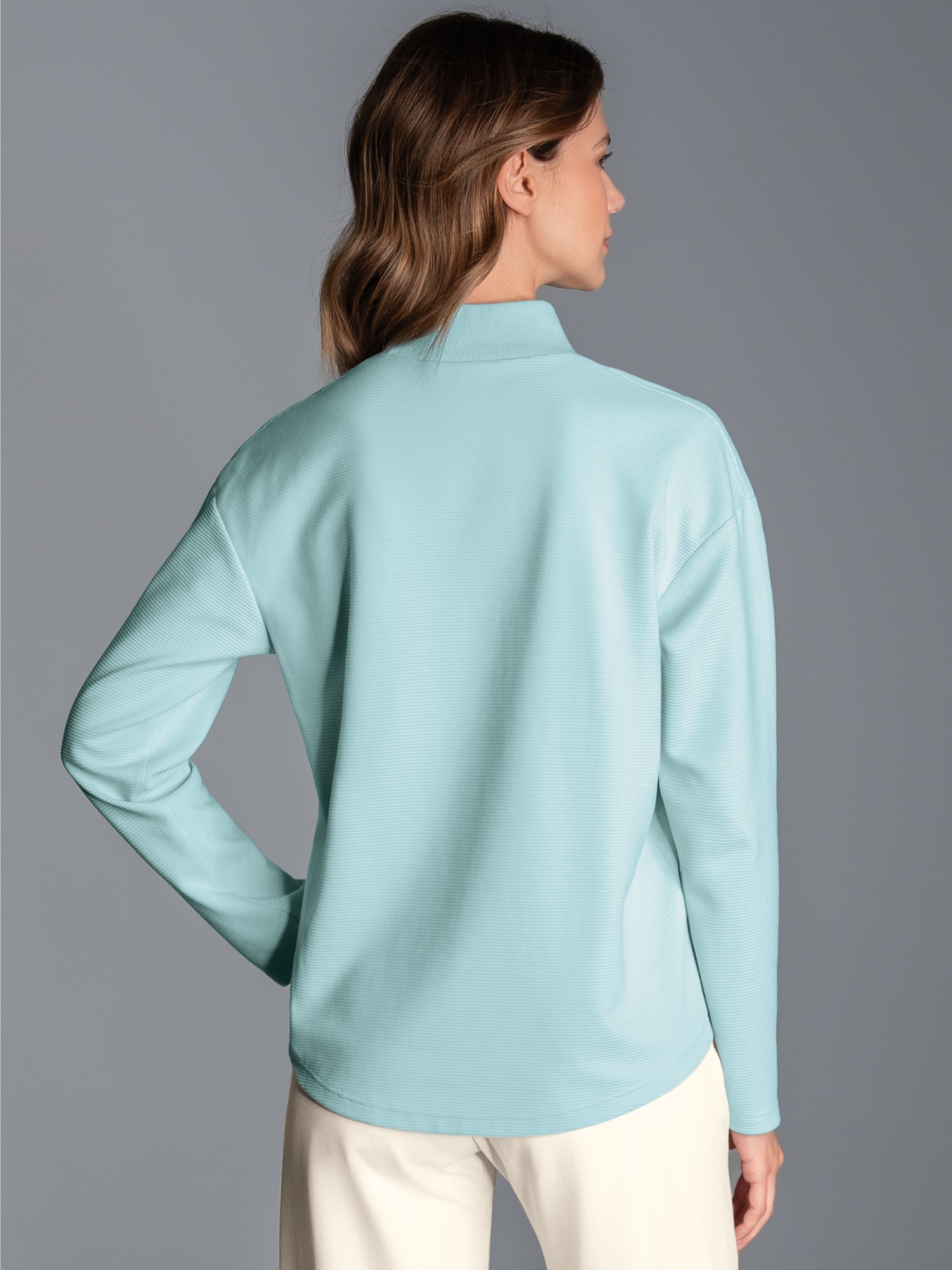 Sweatshirt mit Stehkragen Gletscher