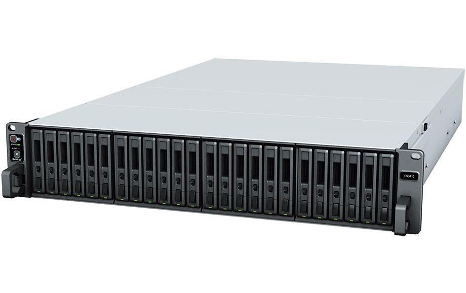 NAS FlashStation FS3410 24-bay<br>2HE Rackmount mit 24 Laufwerkschächten