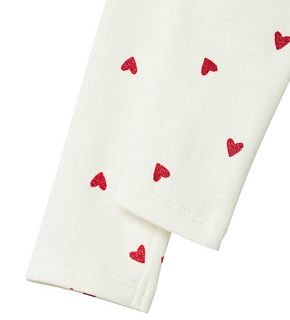 Name It Leggings - NbfDheart - Cloud Tänzer m. Herzen