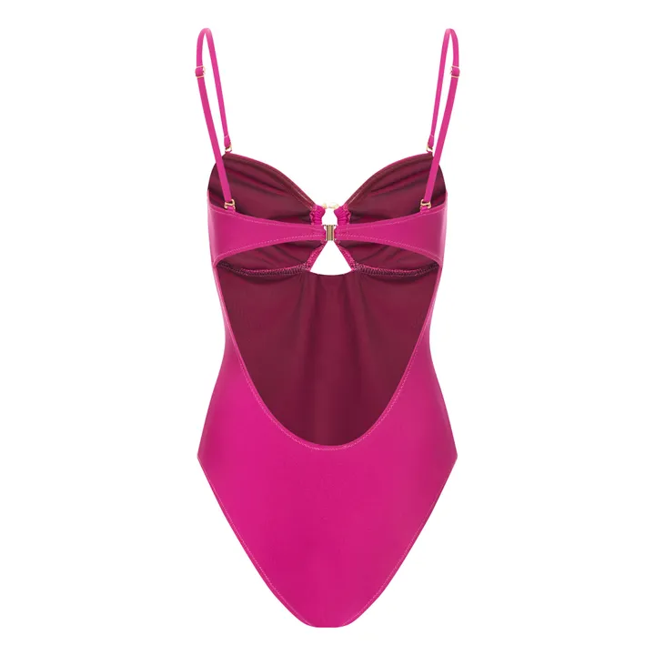 Alma Deia Maillot de bain 1 pièce Bandeau | Magenta