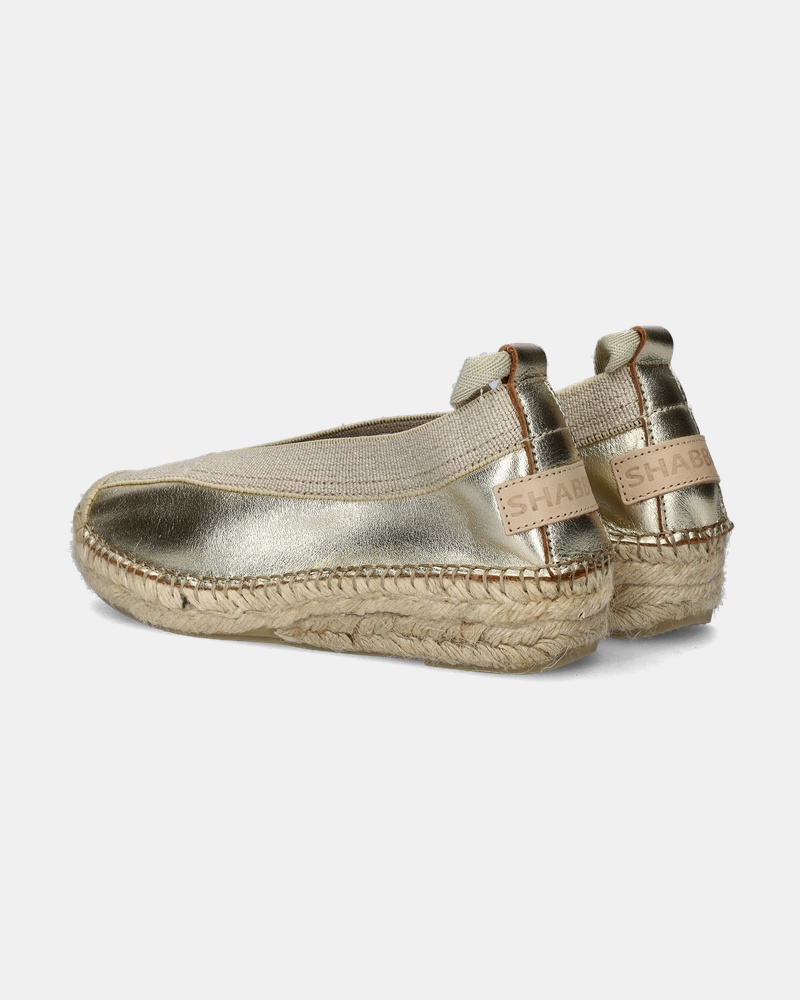 Shabbies Amsterdam Palma Kimono Espadrilles  - goud