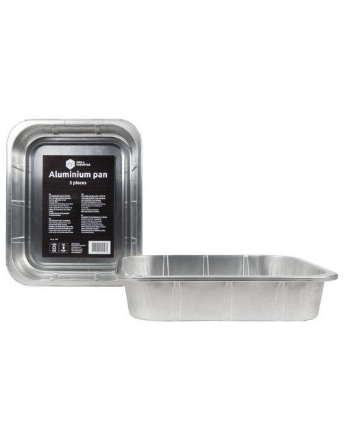 Grill Fanatics Aluminium Grill& Bereidingsbak Xl - Barbecue - 5 5 stuks
