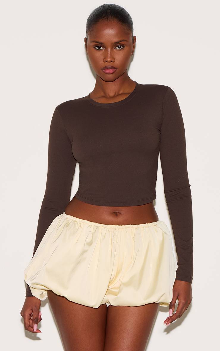 Butter Yellow Short Mini Bouffant