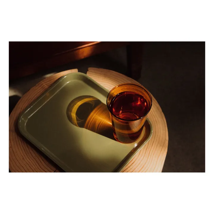 Kinto Verre Cast simple paroi - 350 ml | Ambre