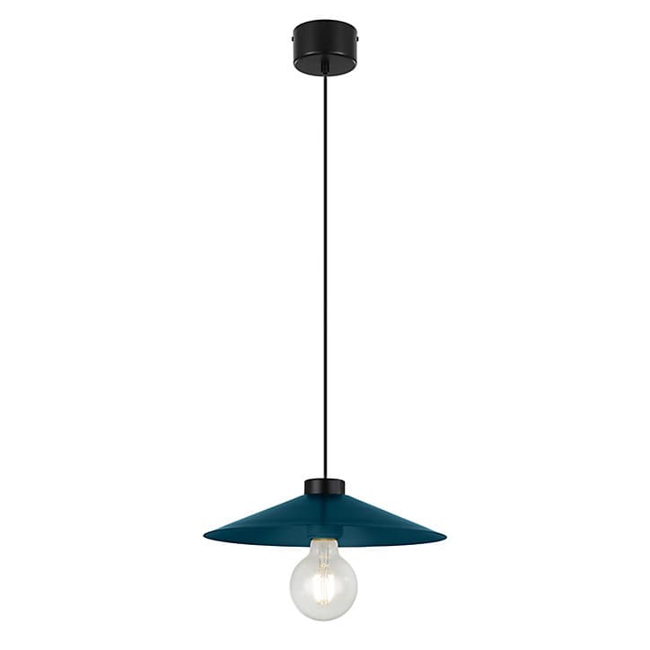Suspension Zanbar GoodHome IP20 E27 bleu