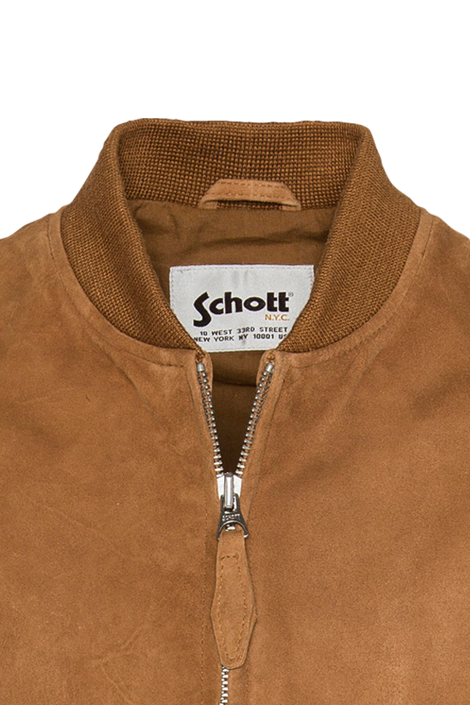 SCHOTT Blouson Marron