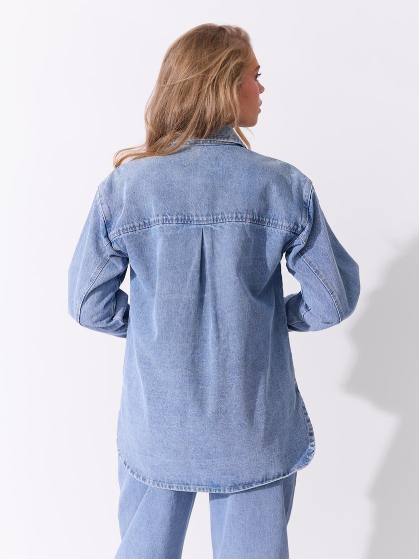Estelle denimskjorte Super Stonewashed