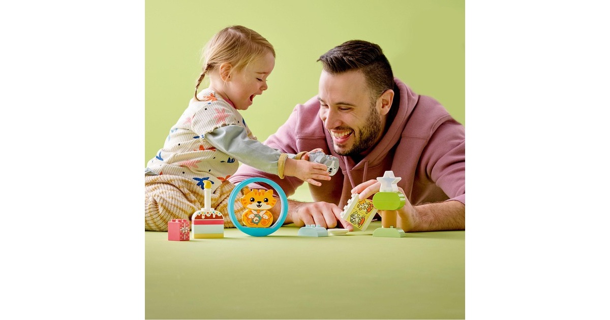 LEGODUPLO - Mijn eerste Puppy en Kitten met geluid Constructiespeelgoed  (10977)
