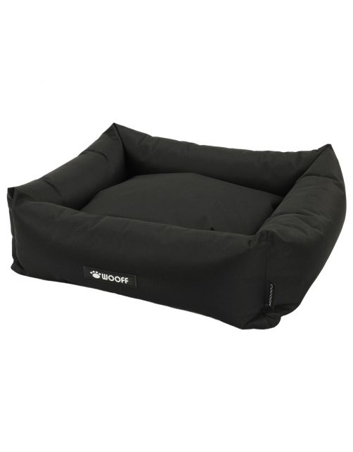 Wooff Mand Cocoon All Weather Zwart - Hondenmand