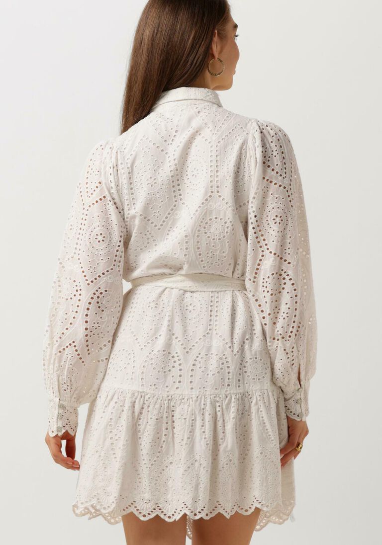 Y.A.S. witte y.a.s. mini jurk yasholi ls belt dress s.