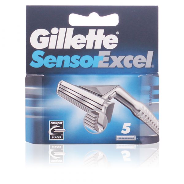 Gillette Lâminas Sensor Excel 5 Unidades