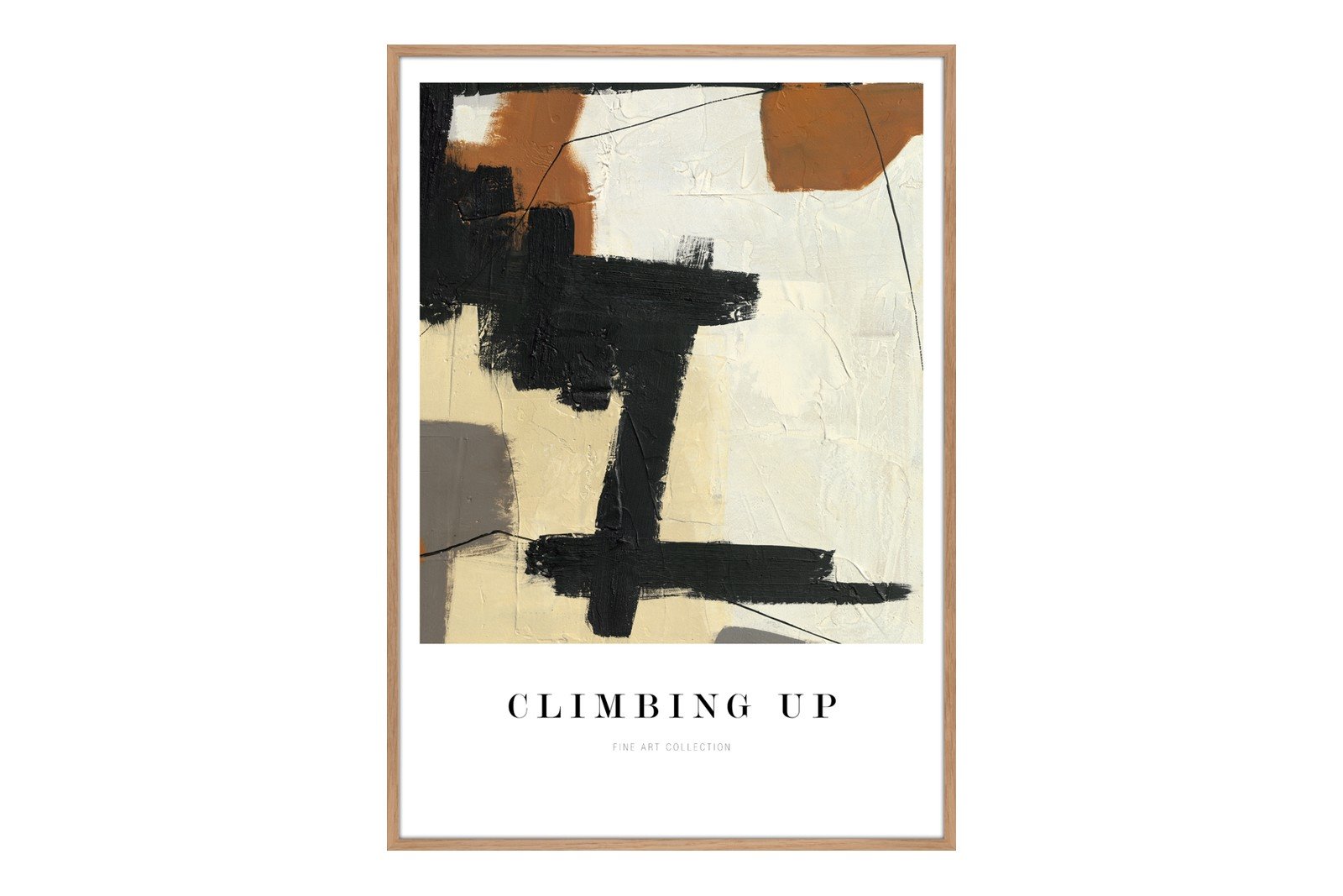 Climbing Up 70x100 cm Oak Frame