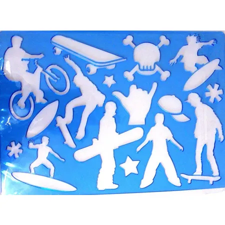 Koh-I-Noor Schablone Skateboard